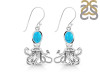 Turquoise Octopus Earring TRQ-RUE-46.