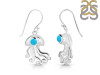 Turquoise Jelly Fish Earring TRQ-RUE-47.