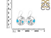 Turquoise Mermaid & Star Fish Earring TRQ-RUE-52.