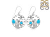 Turquoise Mermaid & Star Fish Earring TRQ-RUE-52.