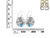 Turquoise Mermaid Earring TRQ-RUE-55.