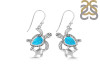 Turquoise Turtle Earring TRQ-RUE-58.