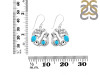 Turquoise Mermaid & Sea Horse & Star Fish & Shell Earring TRQ-RUE-66.