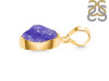 Tanzanite Raw Crystal Pendant TZN-RCYP-5