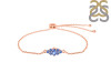 Tanzanite Bracelet With Adjustable Camera Lock TZN-RDB-142.
