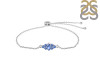 Tanzanite Bracelet With Adjustable Camera Lock TZN-RDB-142.