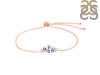 Tanzanite Bracelet With Adjustable Camera Lock TZN-RDB-148.