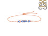 Tanzanite Bracelet With Adjustable Camera Lock TZN-RDB-150.