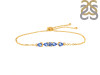 Tanzanite Bracelet With Adjustable Camera Lock TZN-RDB-150.