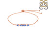 Tanzanite Bracelet With Adjustable Camera Lock TZN-RDB-150.