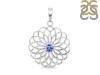 Tanzanite Flower Of Life Pendant TZN-RDN-177-A.