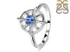 Tanzanite Dharma Wheel Ring TZN-RDR-2147.