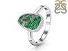 Uvarovite Ring-R-Size-7 UVR-2-616