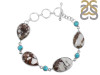Wild Horse Jasper/Turquoise Bracelet-BSL WOJ-11-3