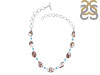 Wild Horse Jasper/Turquoise Necklace-NJ WOJ-12-1