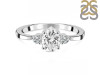 White Topaz Ring WTZ-RR-335.