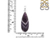 Amethyst Lace Agate Pendant-SP ALA-1-27