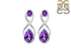 Amethyst Stud Earring AMT-RDE-10.