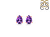 Amethyst Stud Earring AMT-RDE-1174.