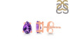 Amethyst Stud Earring AMT-RDE-1174.