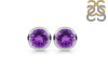 Amethyst Stud Earring AMT-RDE-1433.