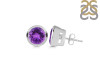 Amethyst Stud Earring AMT-RDE-1243.