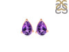 Amethyst Stud Earring AMT-RDE-1368.