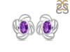 Amethyst Stud Earring AMT-RDE-14.