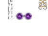 Amethyst Stud Earring AMT-RDE-1425.