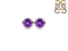 Amethyst Stud Earring AMT-RDE-1425.