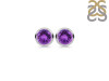 Amethyst Stud Earring AMT-RDE-1426.