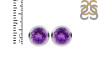 Amethyst Stud Earring AMT-RDE-1244.