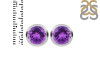 Amethyst Stud Earring AMT-RDE-1434.