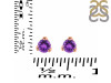 Amethyst Stud Earring AMT-RDE-1517.