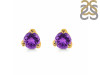 Amethyst Stud Earring AMT-RDE-1517.