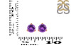 Amethyst Stud Earring AMT-RDE-1564.