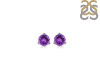 Amethyst Stud Earring AMT-RDE-1564.