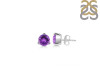 Amethyst Stud Earring AMT-RDE-1564.