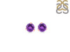 Amethyst Stud Earring AMT-RDE-1565.