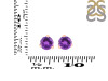 Amethyst Stud Earring AMT-RDE-1565.