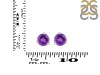 Amethyst Stud Earring AMT-RDE-1565.