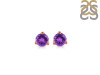 Amethyst Stud Earring AMT-RDE-1566.