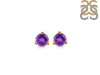 Amethyst Stud Earring AMT-RDE-1566.