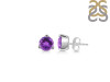 Amethyst Stud Earring AMT-RDE-1566.