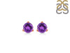Amethyst Stud Earring AMT-RDE-1567.
