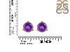 Amethyst Stud Earring AMT-RDE-1567.