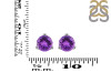 Amethyst Stud Earring AMT-RDE-1567.