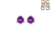 Amethyst Stud Earring AMT-RDE-1567.