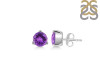 Amethyst Stud Earring AMT-RDE-1567.