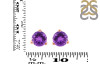 Amethyst Stud Earring AMT-RDE-1568.